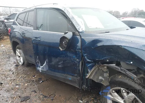 2018 Volkswagen Atlas 3.6L V6 S из США, поврежденный, VIN 1V2AR2CA6JC589516